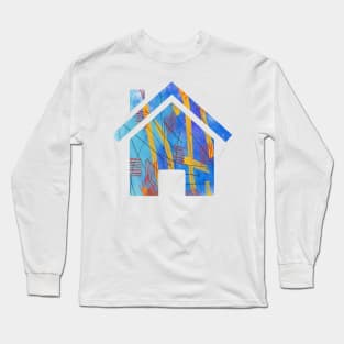 House Abstract Long Sleeve T-Shirt